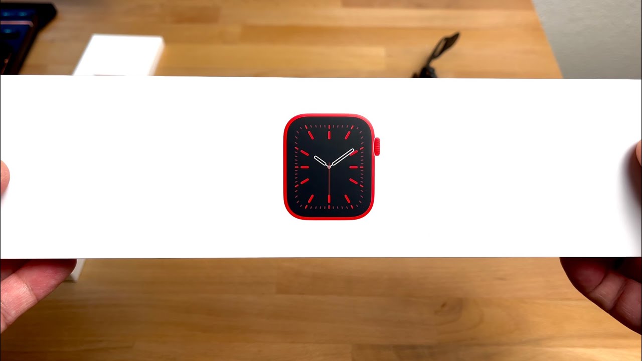 Apple Watch Series 6 Product Red 40MM Unboxing