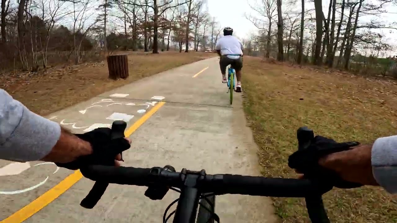 sweet light cadence with Kendall cycling #atlanta #cyclecommute #roadbike #gravelbike #humility