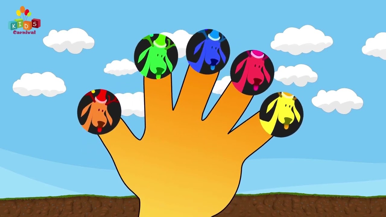 Reindeer Finger Family | Daddy Finger Family | Nursery Rhymes & Kids Songs