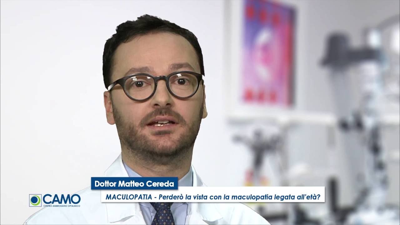 MACULOPATIA: Perderò la vista con la maculopatia legata all'età?