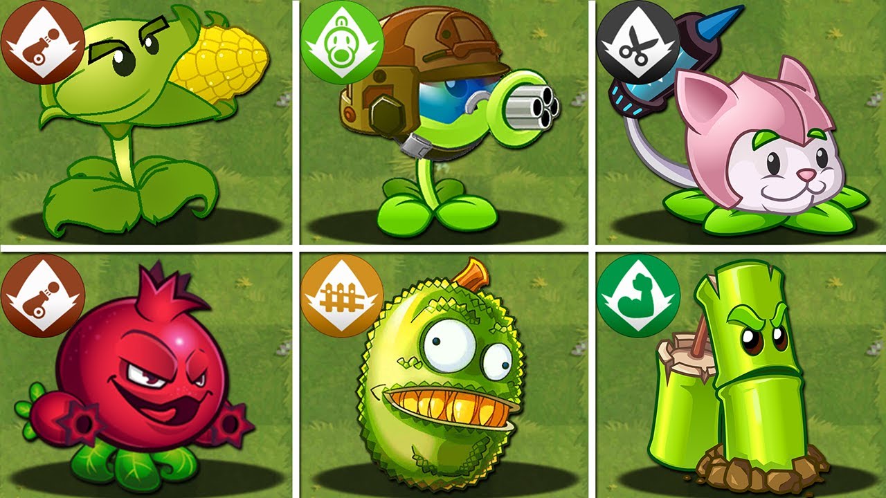 Every Random Premium Plants Power-Up vs PvZ 2 Final Bosses Fight! - Plants vs Zombies 2 Final Boss