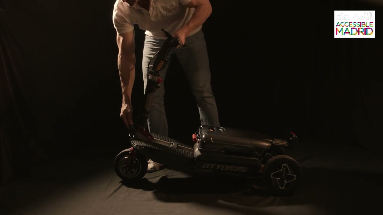 ATTO SPORT | Scooter de Movilidad Plegable | Accessible Madrid (Version Español)