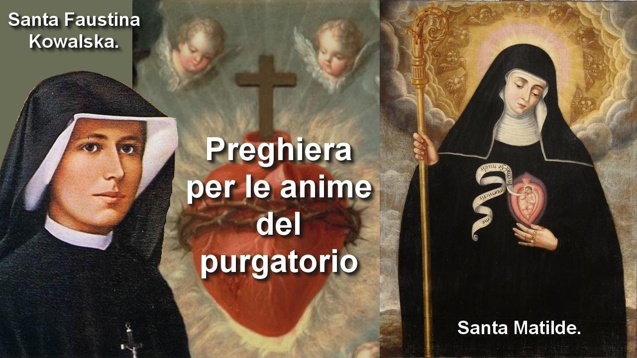 Preghiera in suffragio delle povere anime: preghiamo insieme.