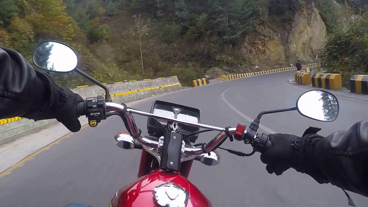 Motorcycle Ride From Nathiagali to Murree, Part 1 - GoPro Hero 4 Black