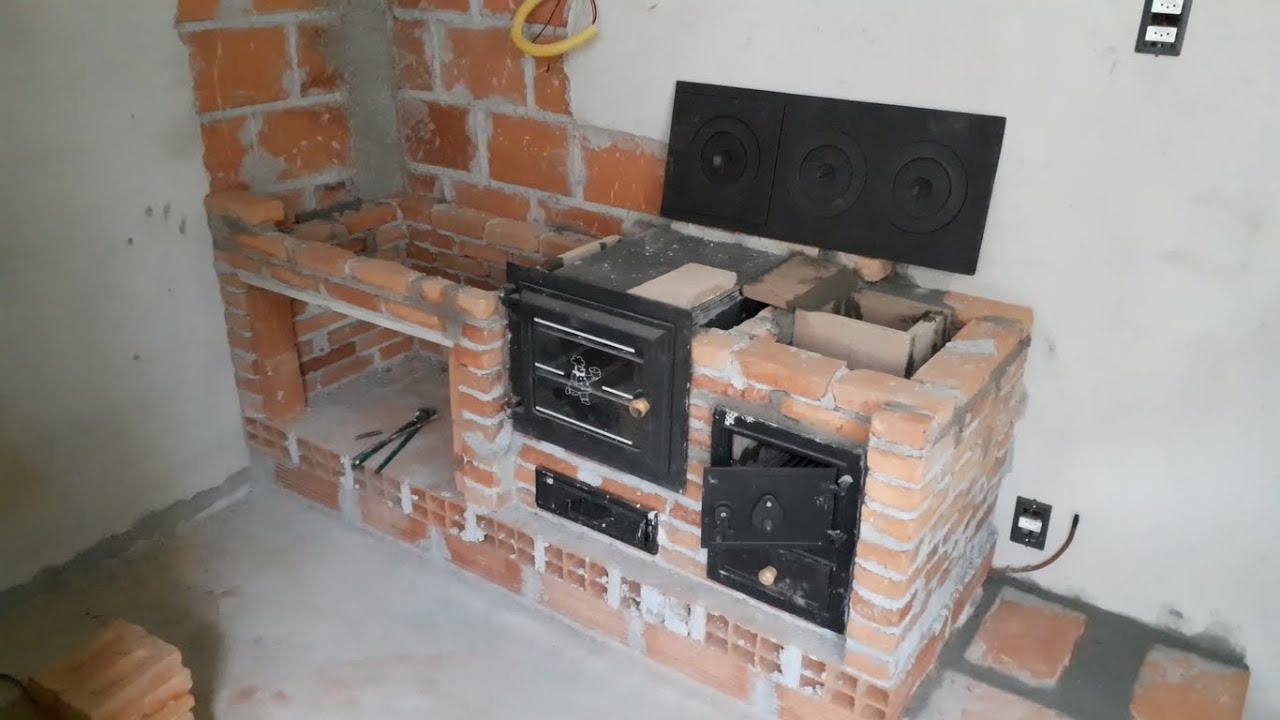 Construindo meu Fogão Rocket Stove com Forno e Churrasqueira Parte2