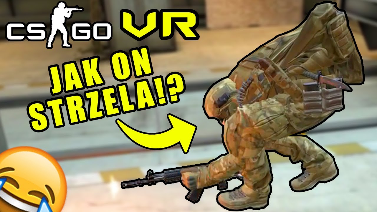 CS:GO VR FUNNY MOMENTS! TA GRA JEST TAK ŚMIESZNA! 🤣