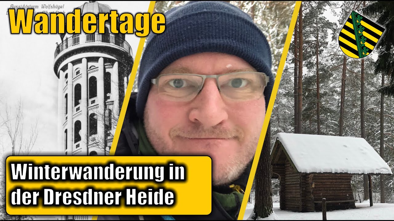 Winterwanderung in der Dresdner Heide | Wolfshügel | Stechgrund | Sachsen | S3 F10
