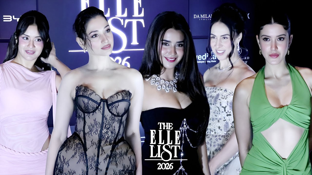 ELLE List Awards 2026 | Star Studded | Tammanna Bhatia, Avneet Kaur, Roshni Walia, Shanaya Kapoor
