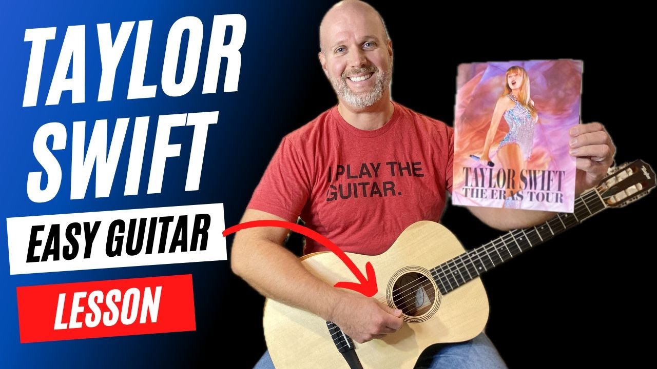 🎸 EASY guitar lesson - RED - Taylor Swift