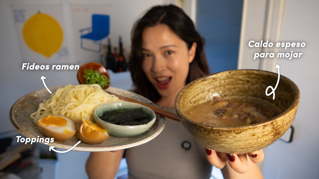 Así preparo el ramen japonés en salsa o TSUKEMEN