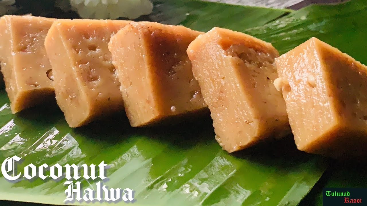 Coconut halwa recipe|| no sugar|| soft & tasty halwa|| halwa