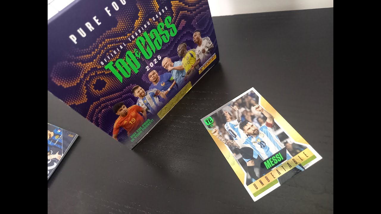 Panini Top Class 2025 Display Box Open Part 3