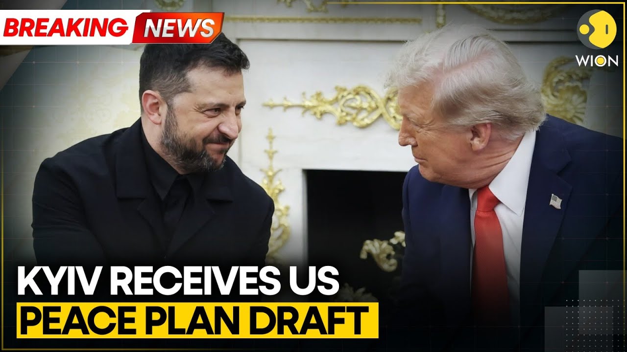 BREAKING: Ukraine Receives Peace Plan Draft from the US | WION