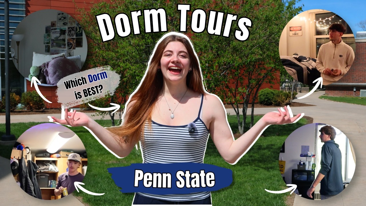 Inside Penn State Dorms 👀 | Which One Is BEST?