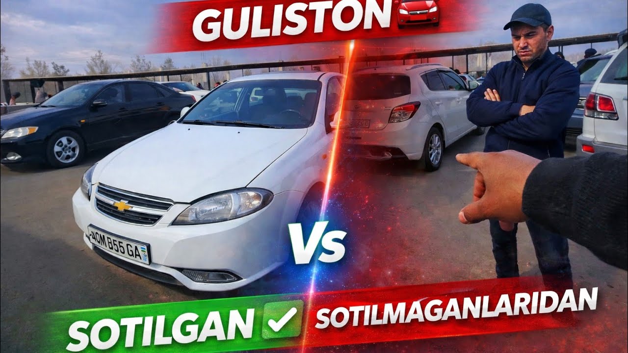 Guliston Mashina Bozori 😲 Qaysi Mashina Tez Sotildi? Sotilmaganlari Ham Bor  07.03.2026