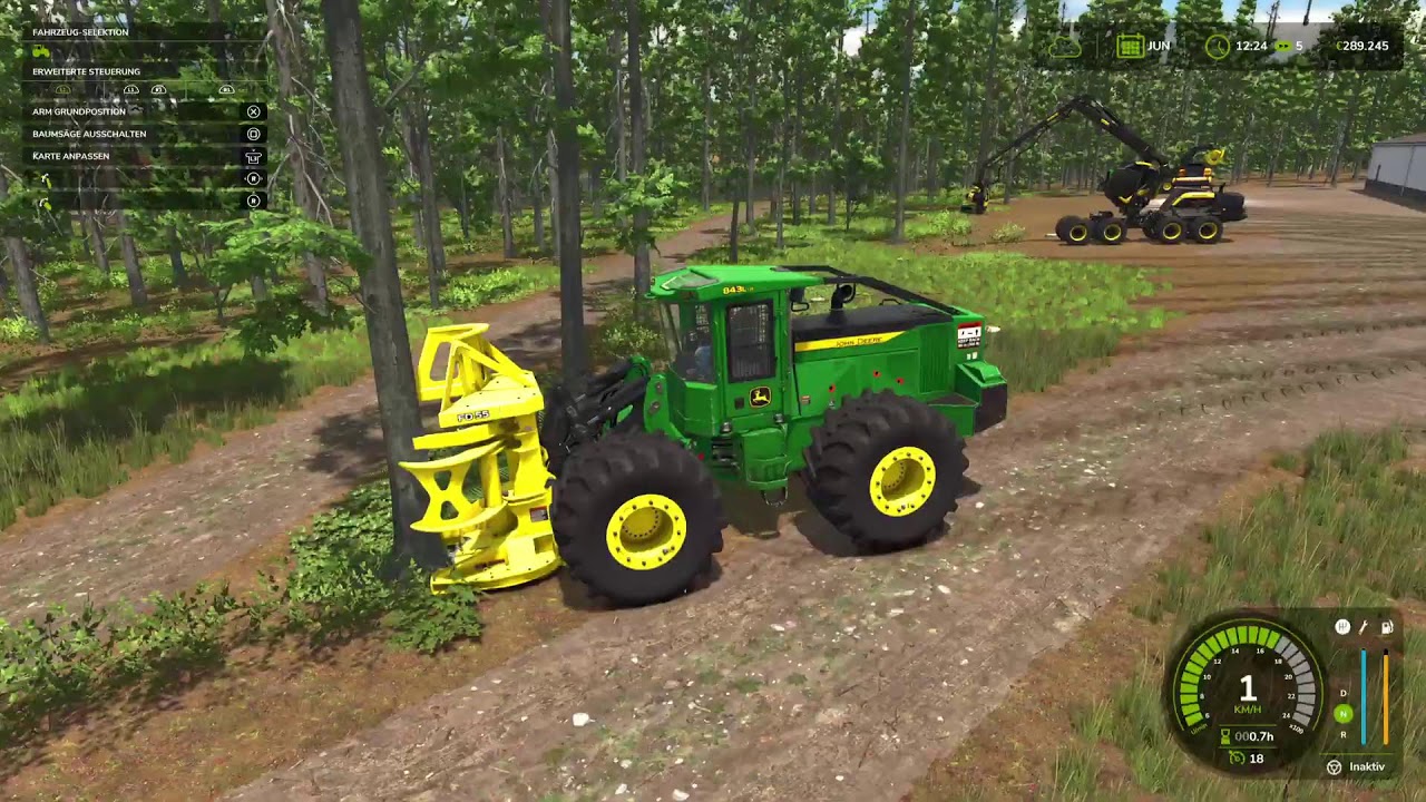 Farming Simulator 25 Rheinländer #8 ein ganz normaler Tag im Holz 4