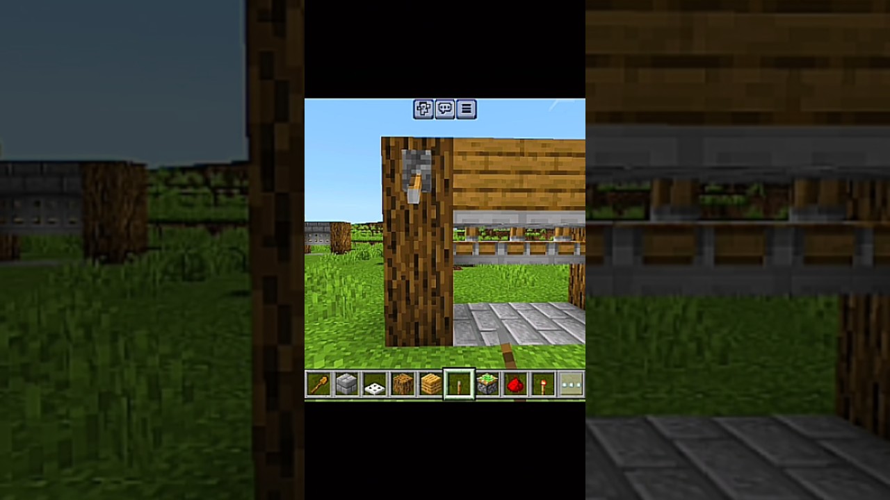 minecraft garage door 