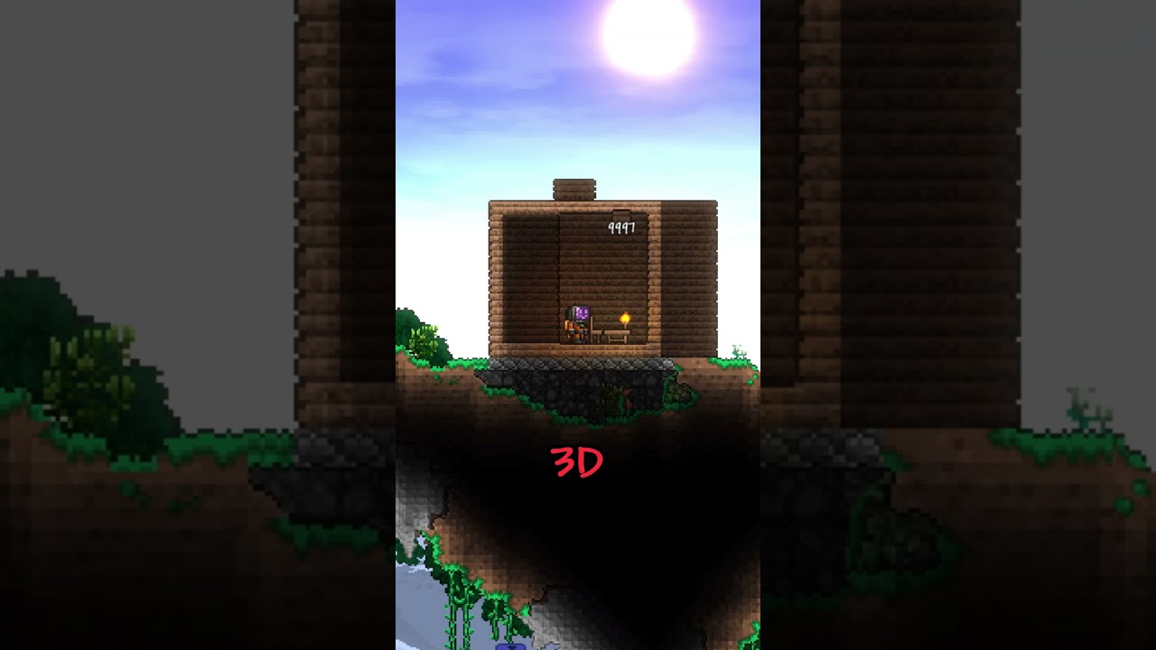Советы по строительству деревянных 3D-коробок в Terraria 📦 