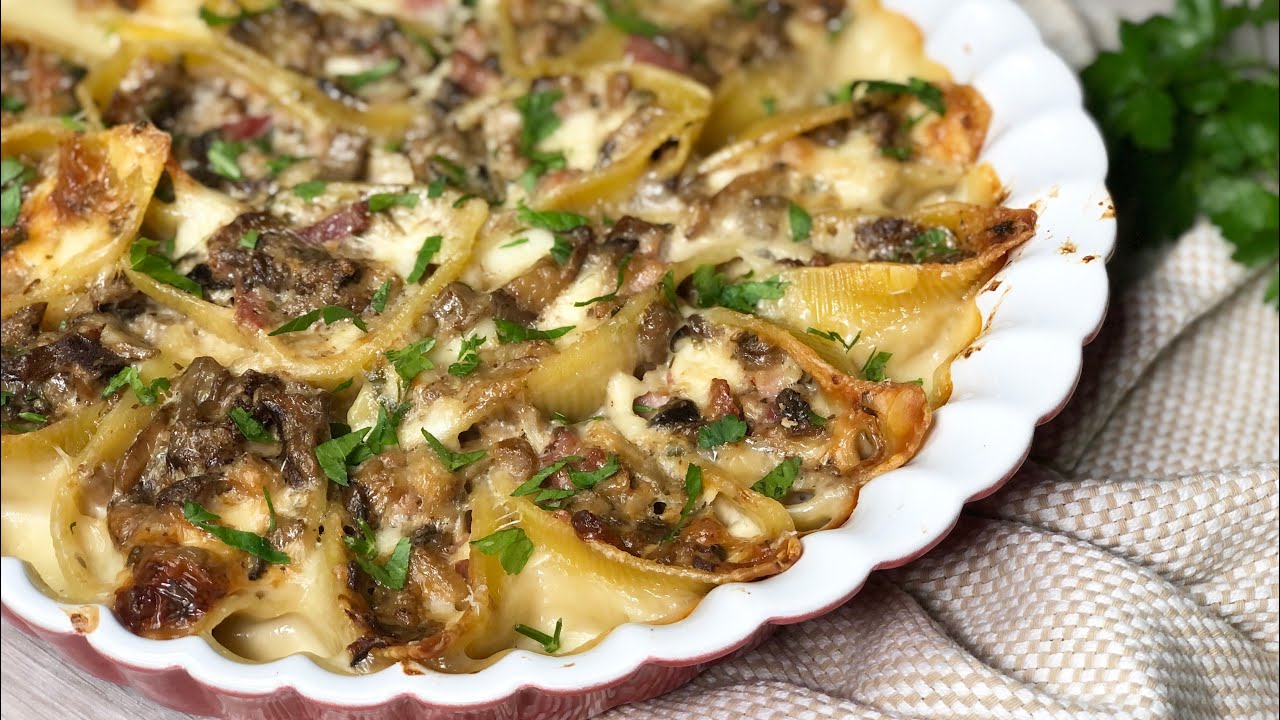 Cosi PROFUMATO che tutti i vicini hanno chiesto la ricetta!Veloce e facilissima!Conchiglioni Ripieni