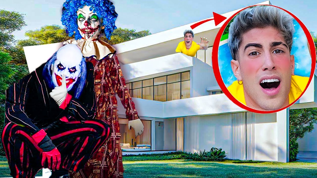 ALEJO IGOA ESTA ATRAPADO EN SU CASA😨 LOS PAYASOS ASESINOS VAN A POR EL!! Tengo que ayudarle!!