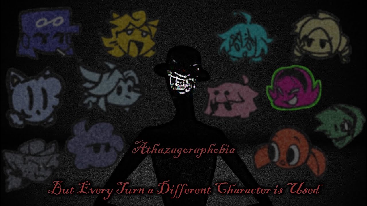 Athazagoraphobia, but every (player's) turn a different character is used (ATHAZAGORAPOBIA BETADCIU)