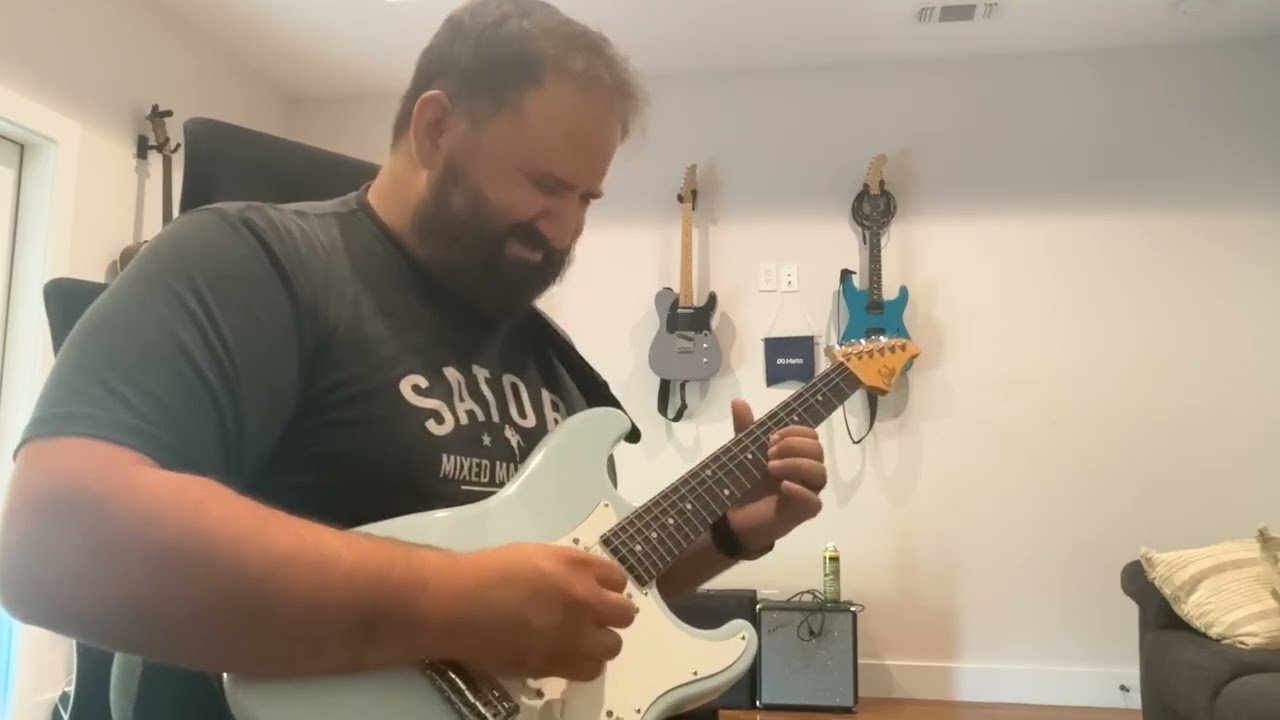 Jam w/Suhr Classic S Sonic Blue