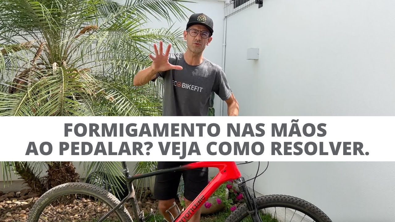 Formigamento nas mãos ao pedalar? Veja como resolver