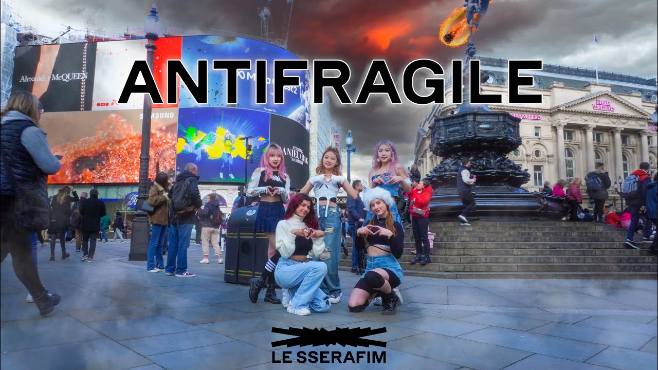 [K-POP IN PUBLIC CHALLENGE] LE SSERAFIM 르세라핌 - ANTIFRAGILE dance cover | PARADOX | London