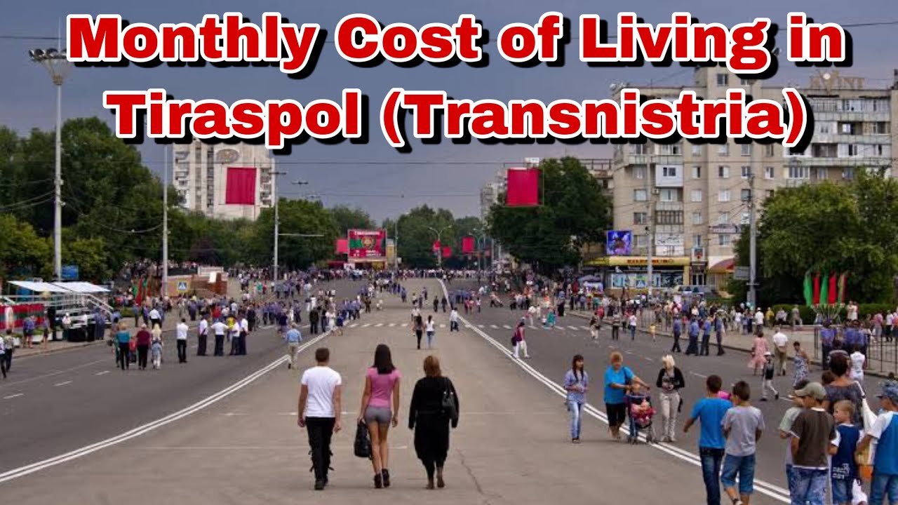 Monthly cost of living in Tiraspol (Transnistria) || Expense Tv