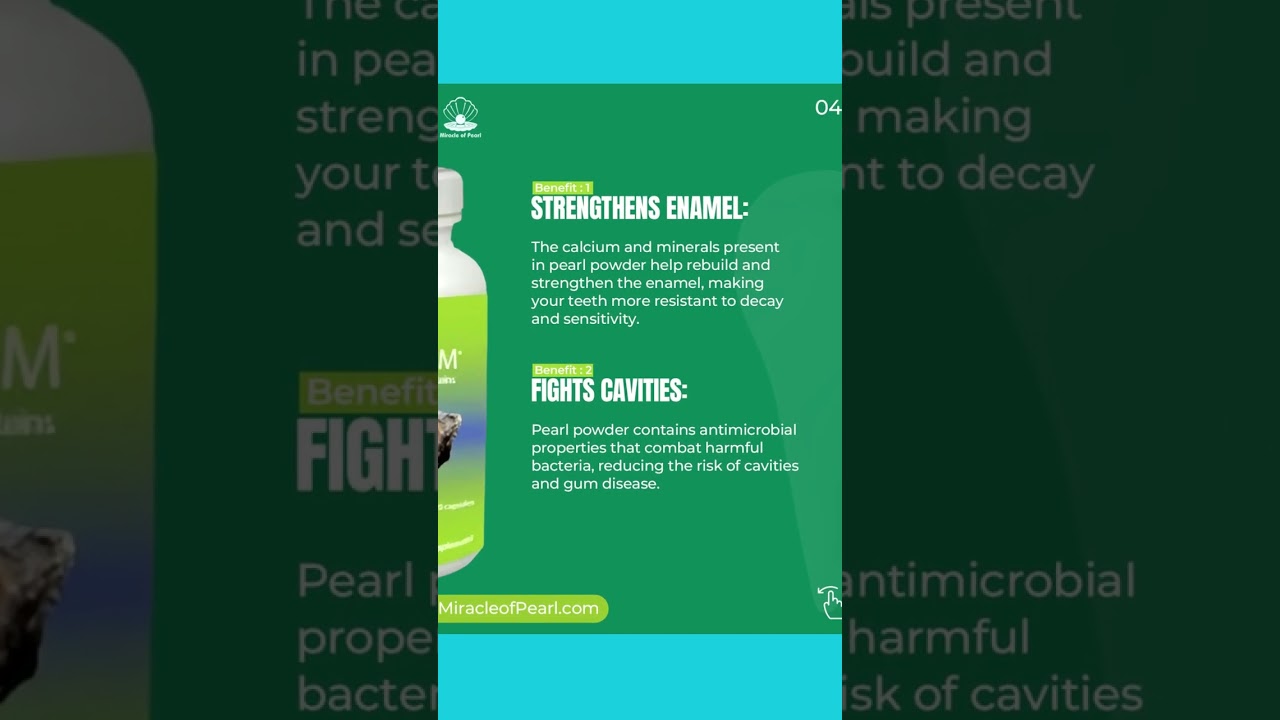 How to Naturally Strengthen Bones and Remineralize Teeth with Pearl Powder