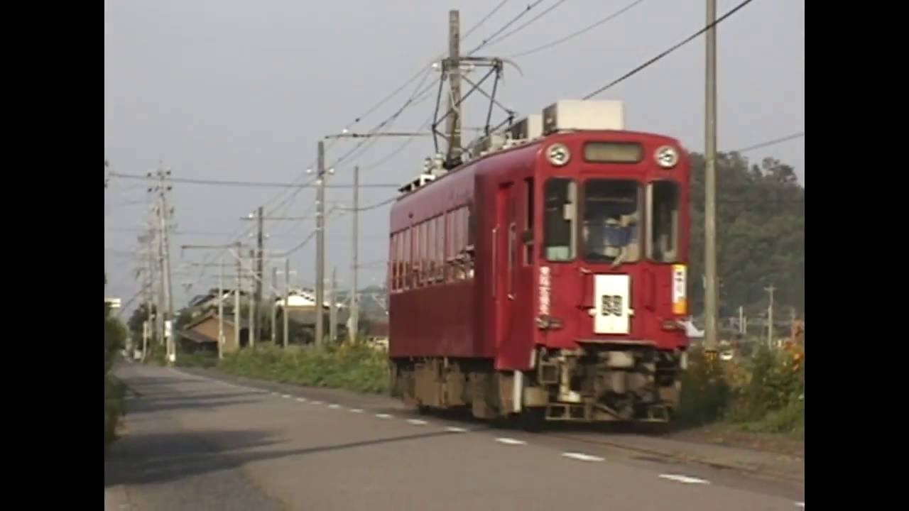 名鉄美濃町線1999年～2001年撮影