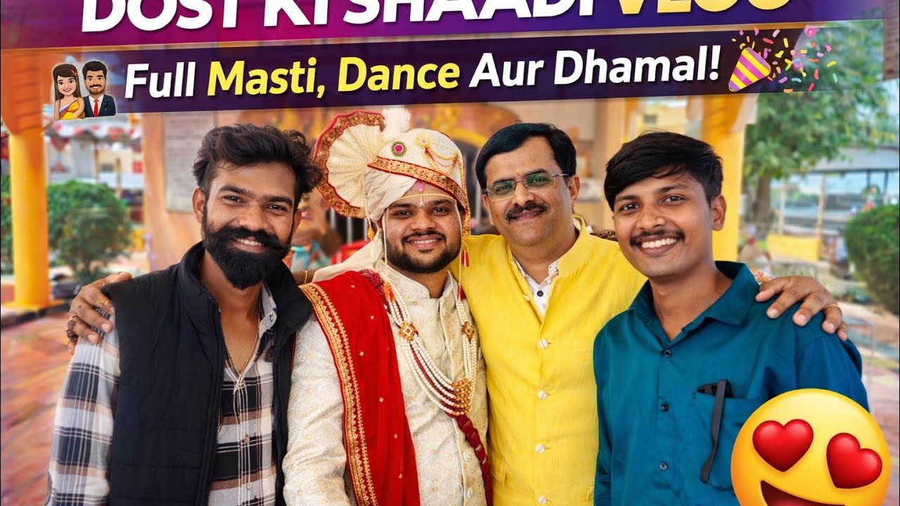 Dost Ki Shaadi Me Full Enjoy 🎉 | Wedding Celebration Vlog
