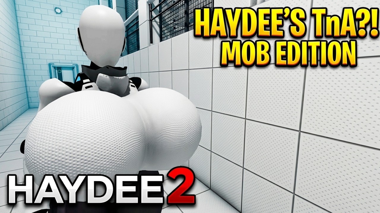 Haydee Redux TnA - MOB Edition | Haydee 2 | Haydee Redux - Белая зона, Хардкор, Геймплей, 4K