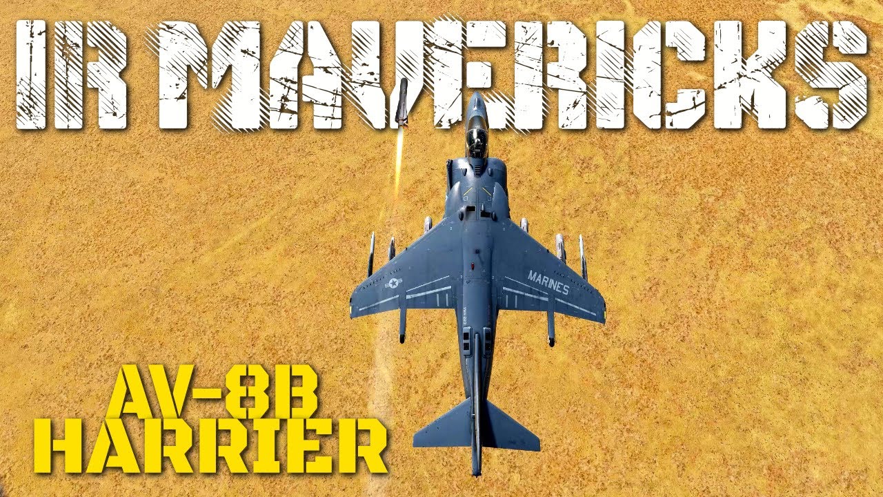 AV-8B Harrier: DMT & IR Mavericks Tutorial 2025! | DCS World