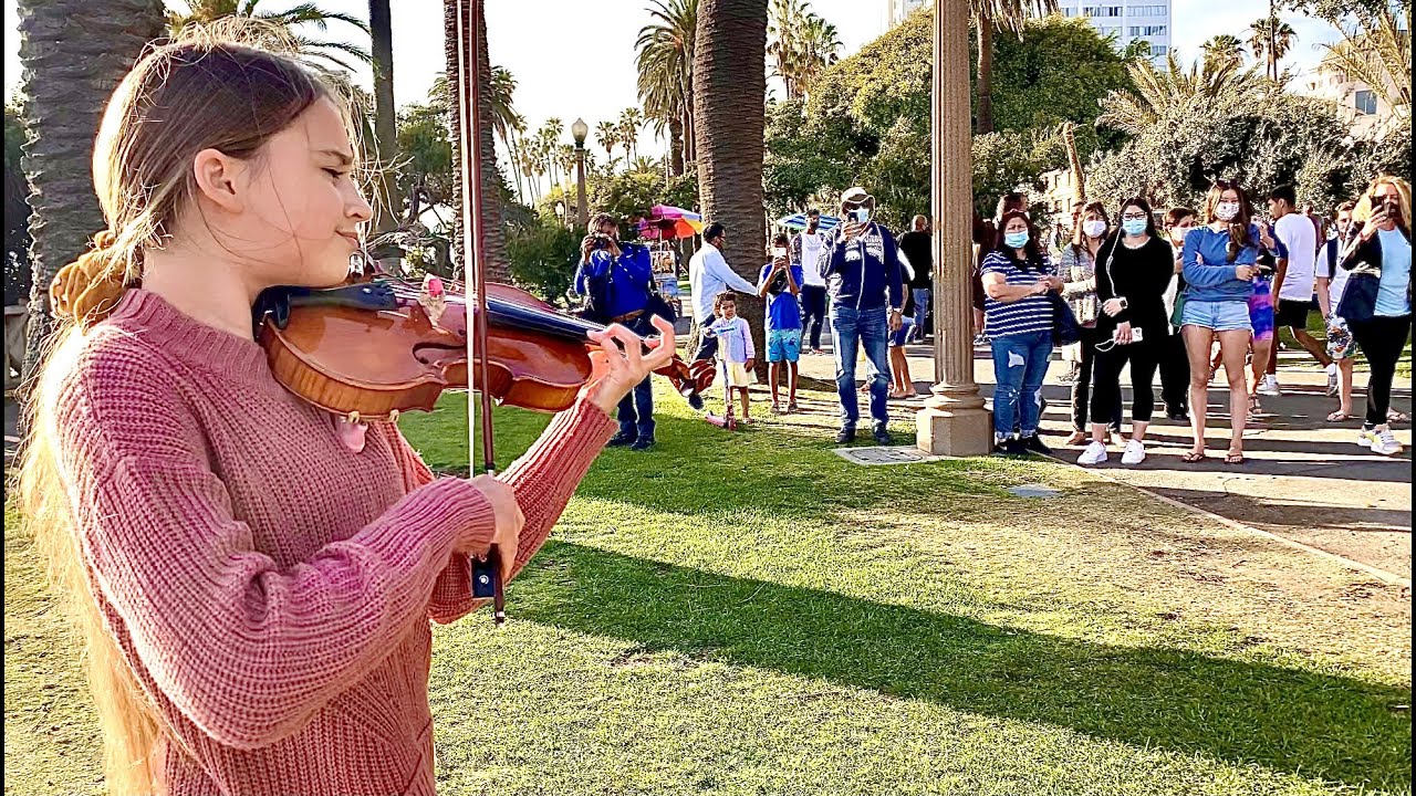 Love Story - Karolina Protsenko - Taylor Swift - Street Performance