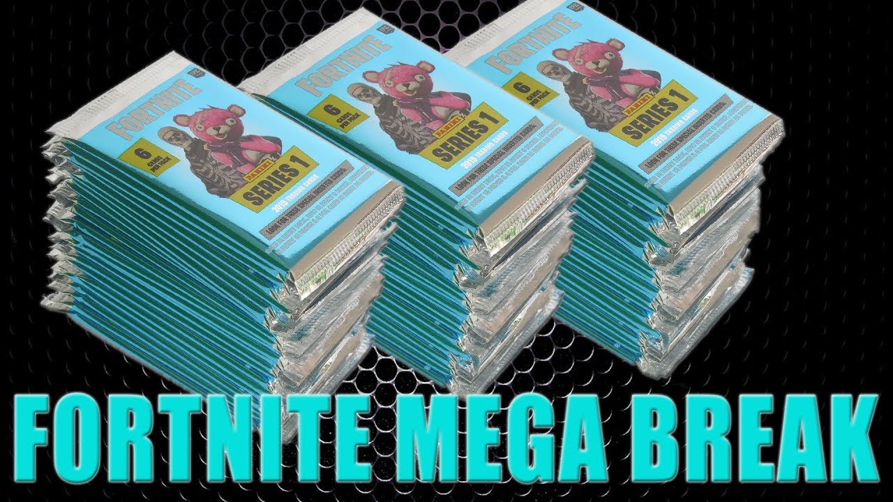 Panini FORTNITE TRADING CARDS SERIE 1 | 50 BOOSTER PACKS FOIL HUNT | Unboxing