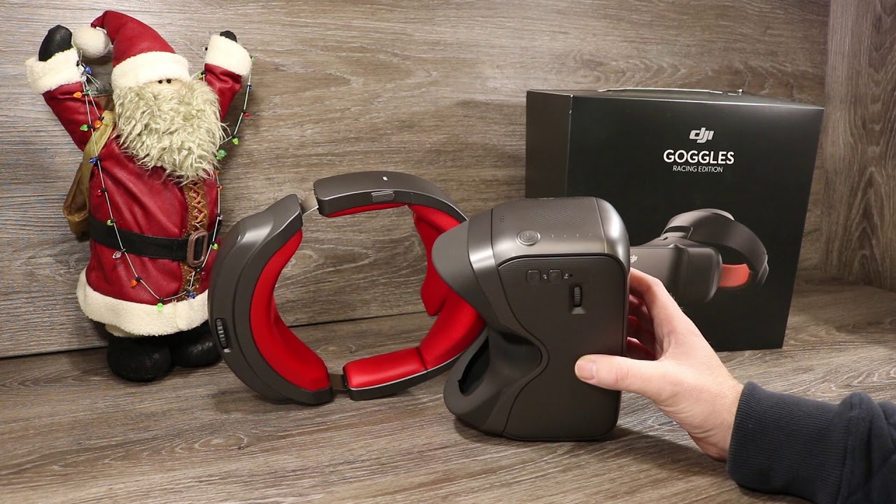 DJI Goggles RE Racing Edition Update - More Info - Analog DVR - Antennas - Inspire 2 Head Tracking