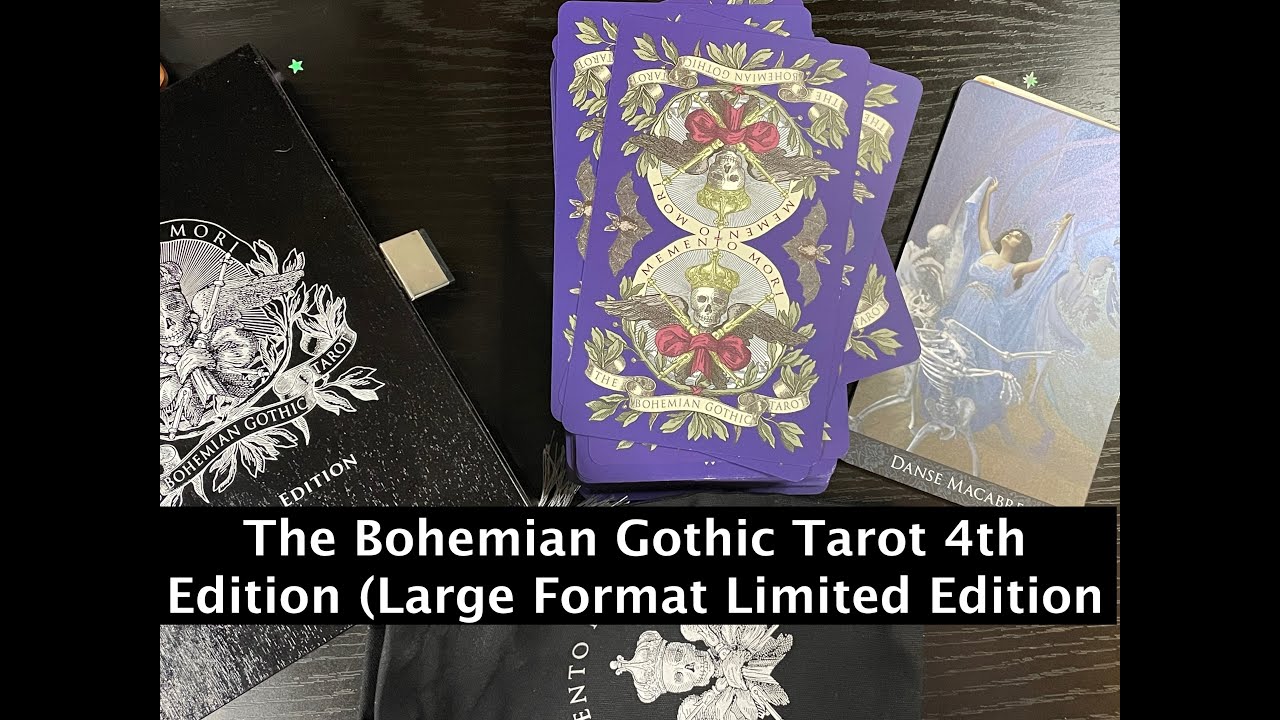 The Bohemian Gothic Tarot 4th Edition Unboxing and Flip Through