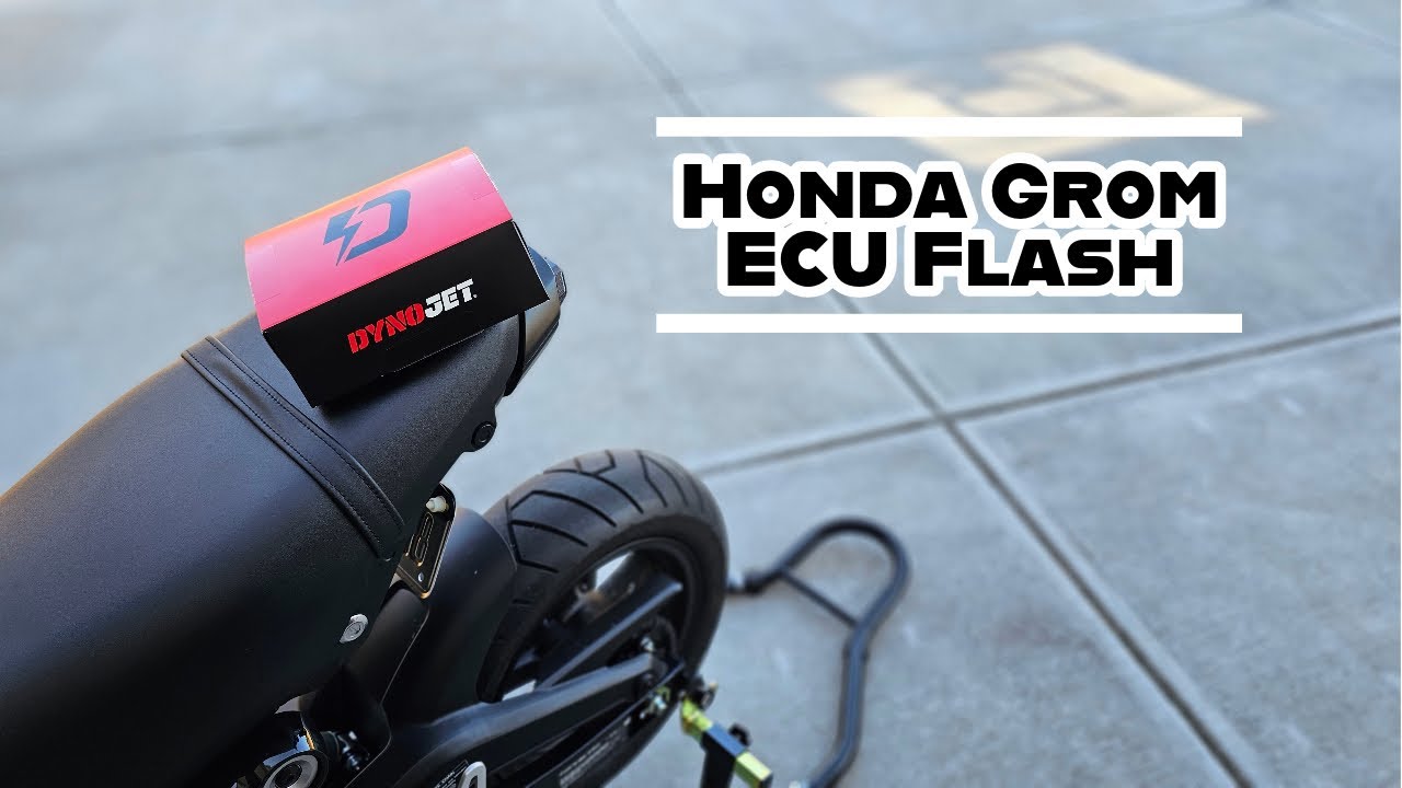 Honda GROM | DynoJet ECU Flash | CJR Performance Tune