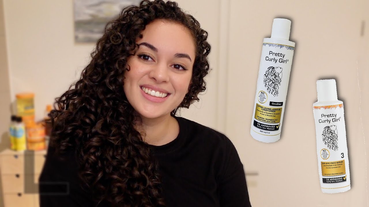 PRETTY CURLY GIRL PRODUKTTEST 👩🏽‍🦱😍✨ | Leave-In Conditioner & Flaxseed Gel im Test ✨ IamAniva