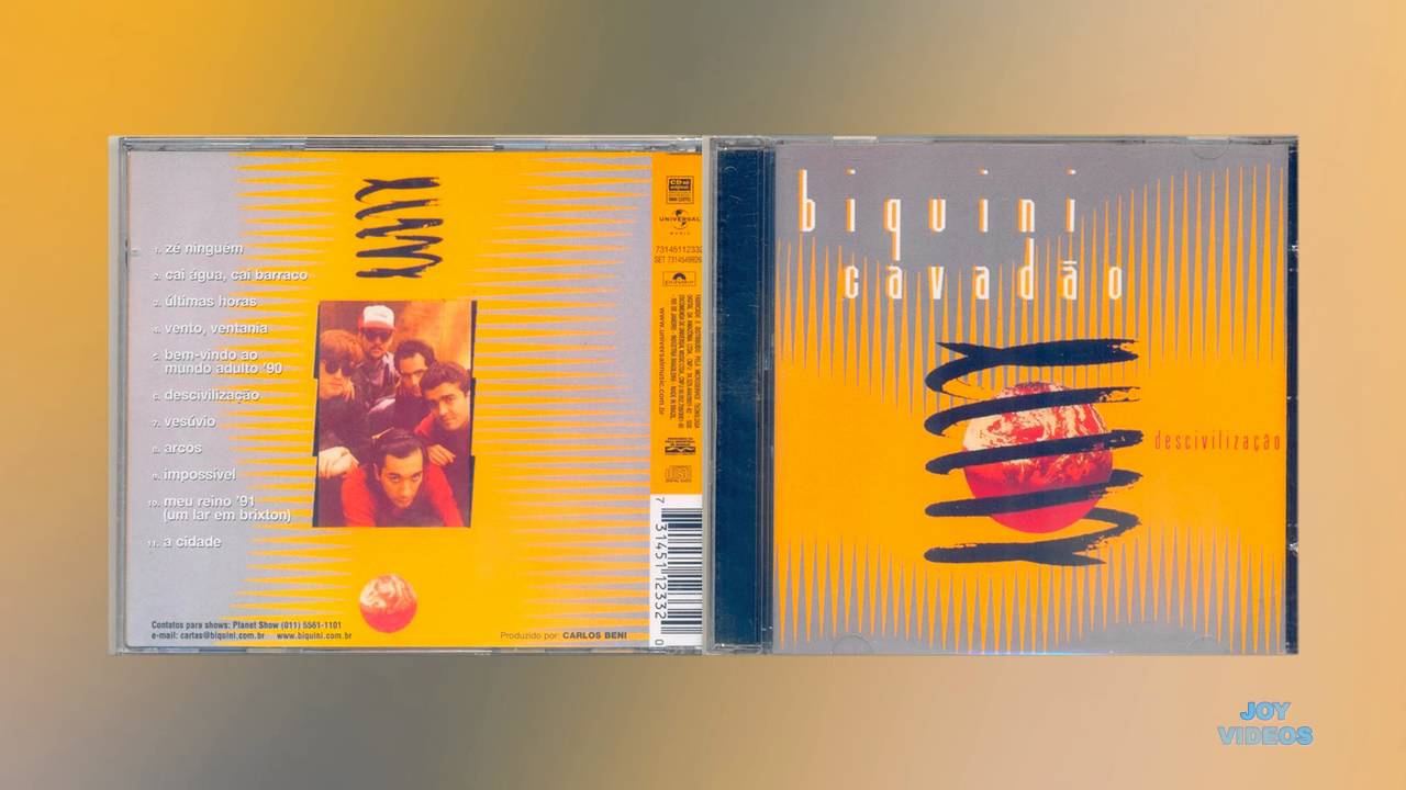 BIQUINI CAVAD&Atilde;O - DESCIVILIZA&Ccedil;&Atilde;O (MELHORES DISCOS DO ROCK NACIONAL)
