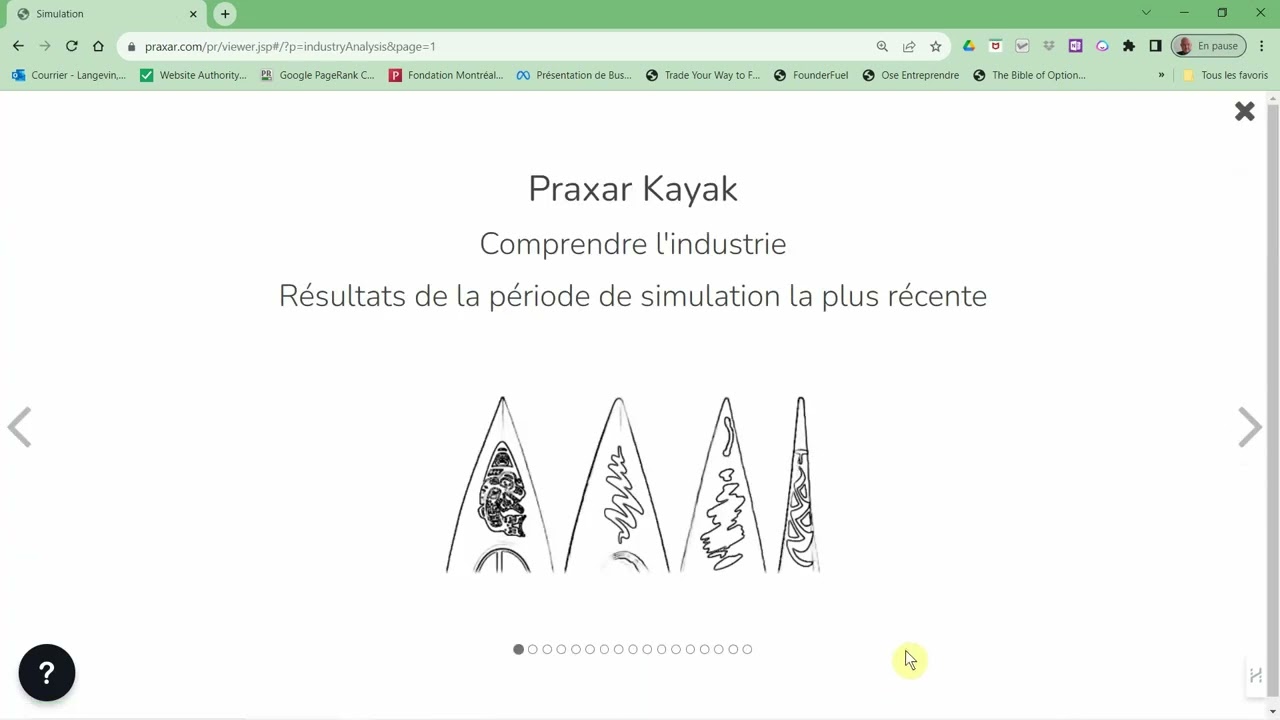 Simulation Praxar - Analyse de la période 09