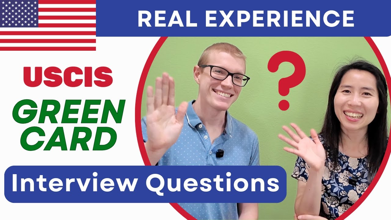 USCIS Marriage Based Green Card Interview Questions and Experience 2025 | Without a Lawyer