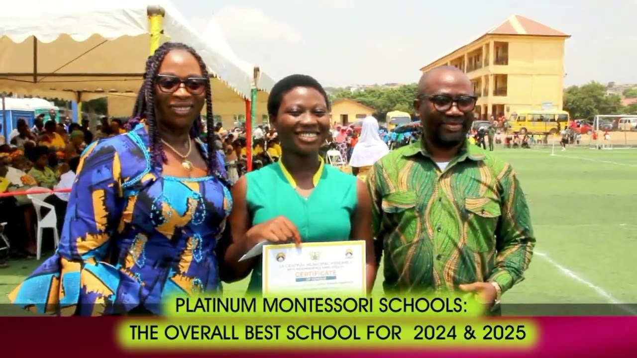 PLATINUM MONTESSORI SCHOOLS, OVERALL BEST SCHOOL 2024 AND 2025