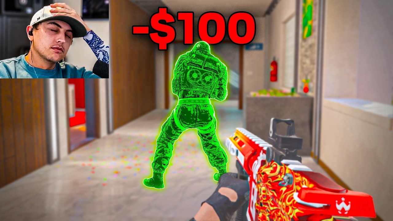 SIEGE BUT EVERY CHEATER I LOSE $100 (CHARITY)