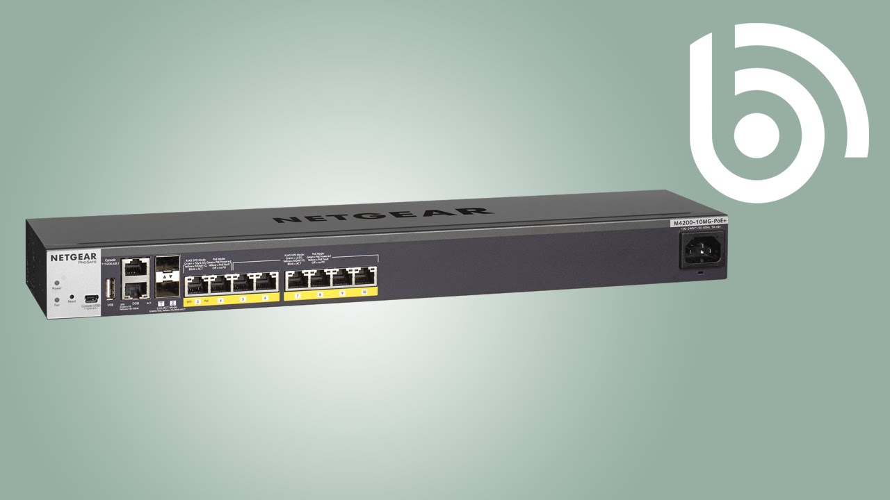 The NETGEAR M4200 Gigabit Ethernet Switch Overview