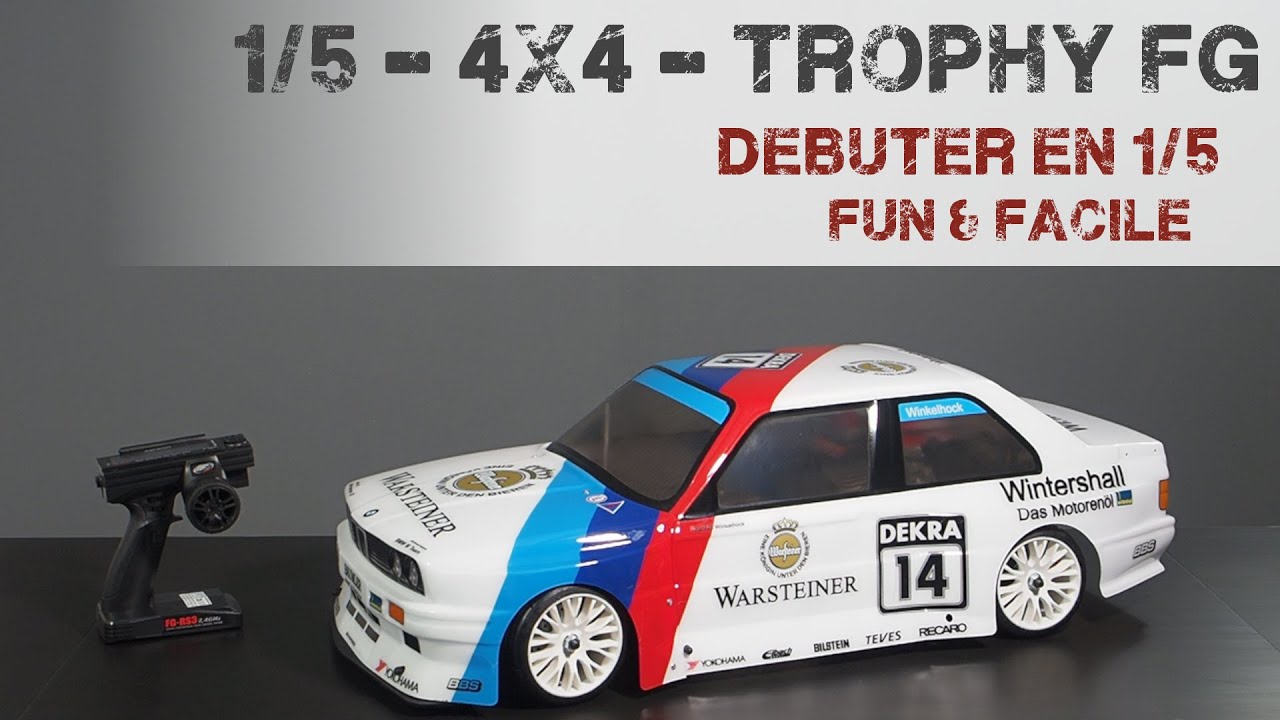 FG Sportsline 4x4 510 Zenoah - Trophy - RTR ! - Made in FRANCE (by T2M;)