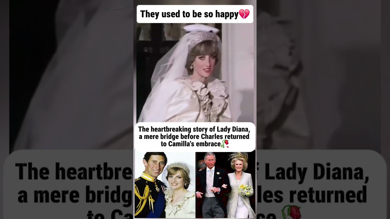 They used to be so happy💔 #royalfamily #ladydianaspencer #princecharles #camillaparkerbowles