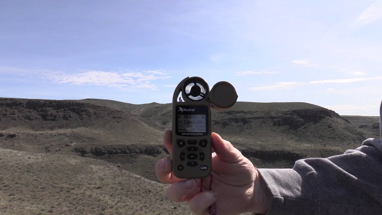 Kestrel 5700 Elite w/ LiNK: Setting Up a Target and Wind Capture