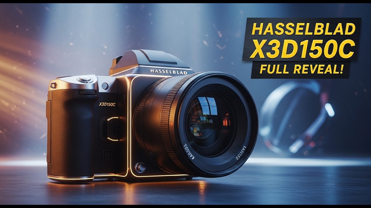 📸 Hasselblad X3D150C – Скоро появится совершенный среднеформатный монстр!